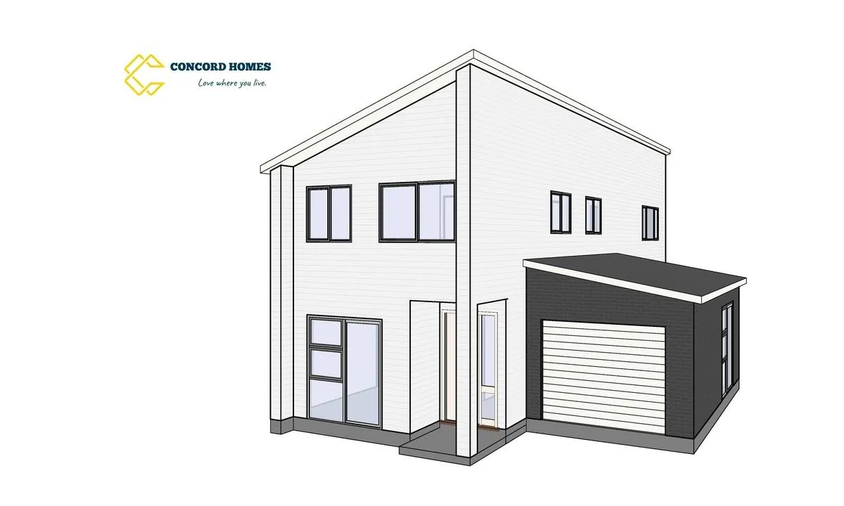 Concord Homes new build, Lot 6 Sidwell Road, Milldale