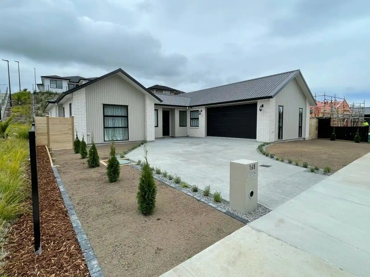 Completed Concord home at 168 John Fair Drive, Milldale